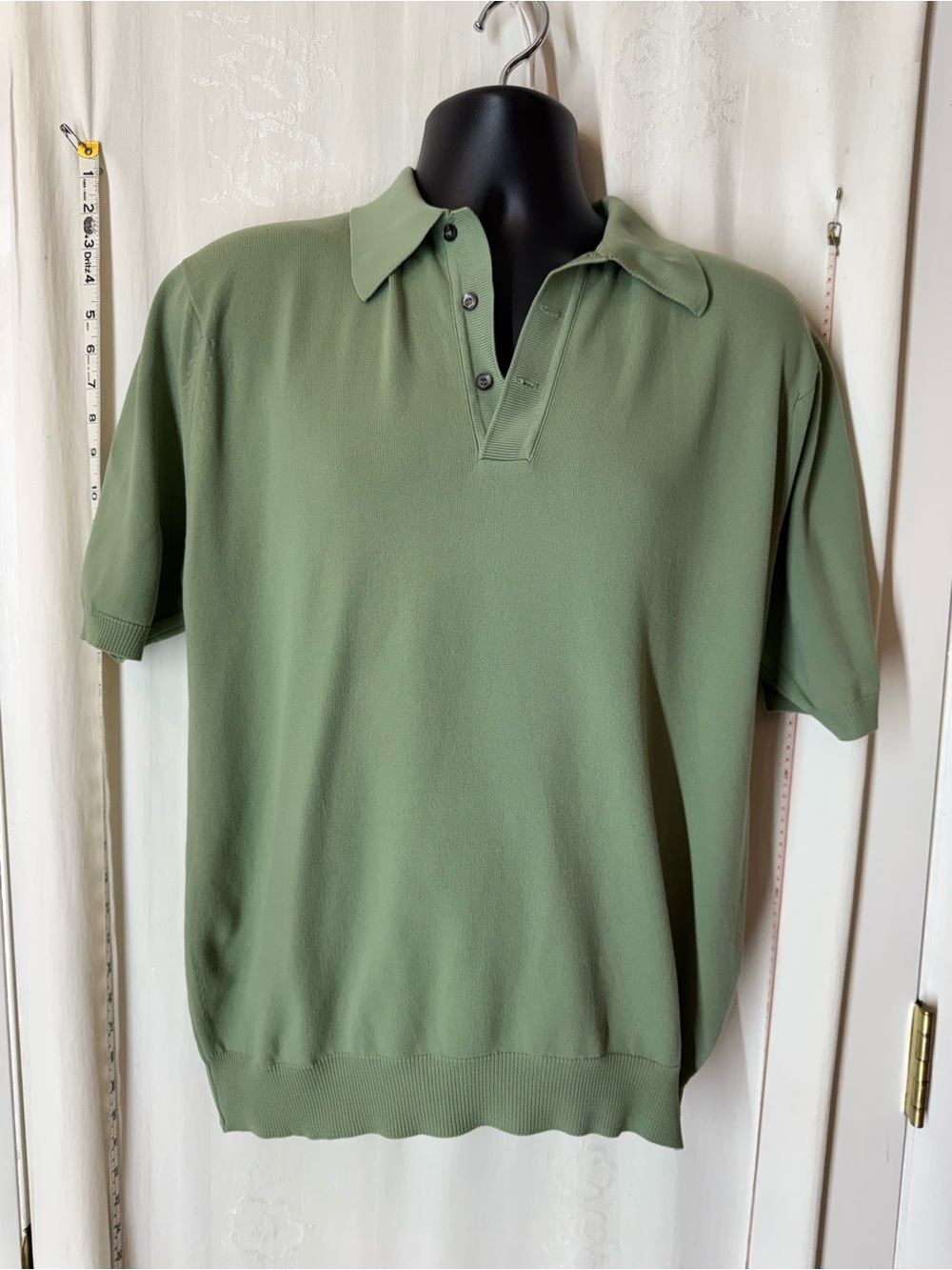 Vintage 1960s Puritan Ban-Lon Knit Polo Sweater